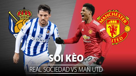 TỶ LỆ và dự đoán kết quả Real Sociedad vs MU